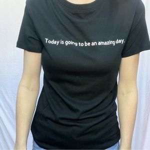 Affirmation tshirt - handmade graphic tee
